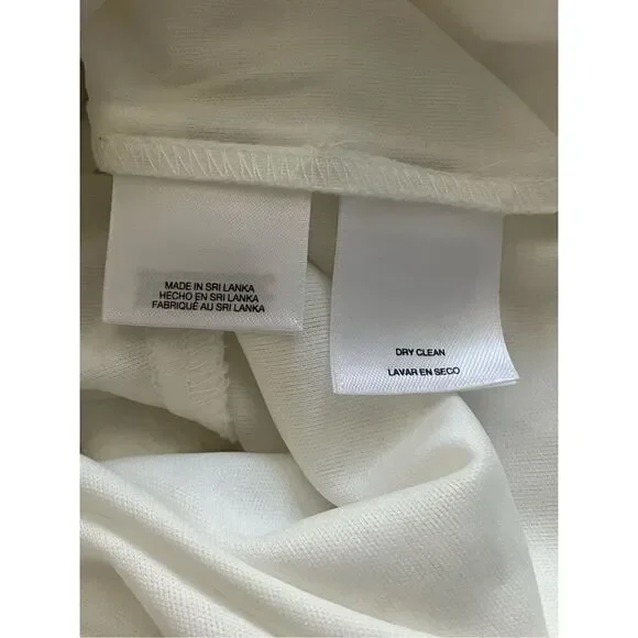 Black Label by Evan-Picone white Lace Dress size 14 New - Picture 9 of 11